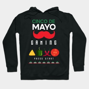 Cinco de mayo gaming mexican Hoodie